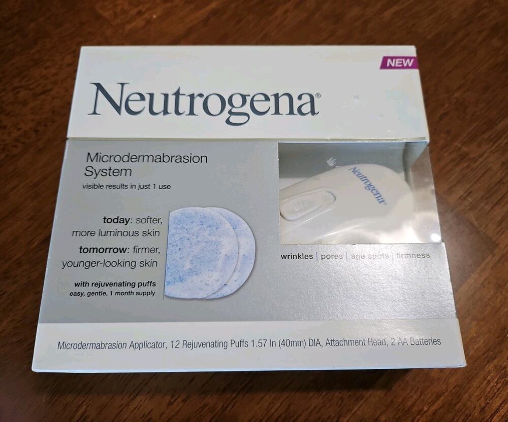 Neutrogena Microdermabrasion System In Open Box
